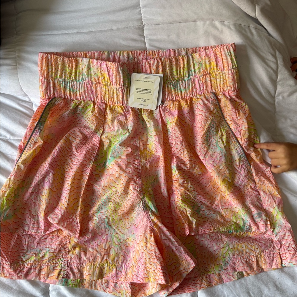 Fabletics Multicolor Athletic Shorts